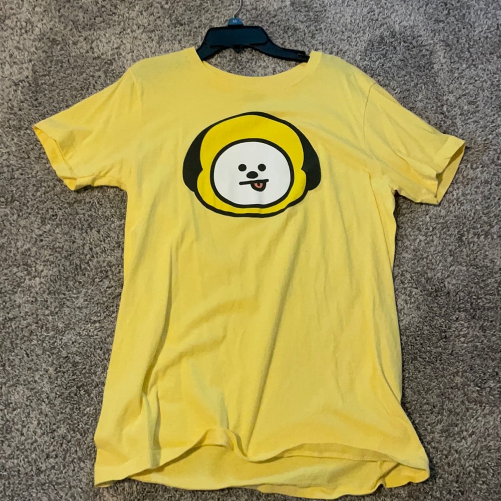 BTS CHIMMY BT21 Yellow Shirt